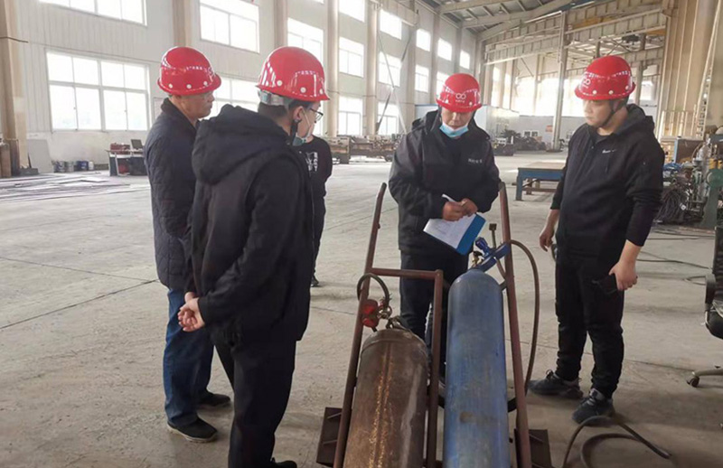 中國環保潤達股份公司黨支部 開展冬季安全生產大檢查工作